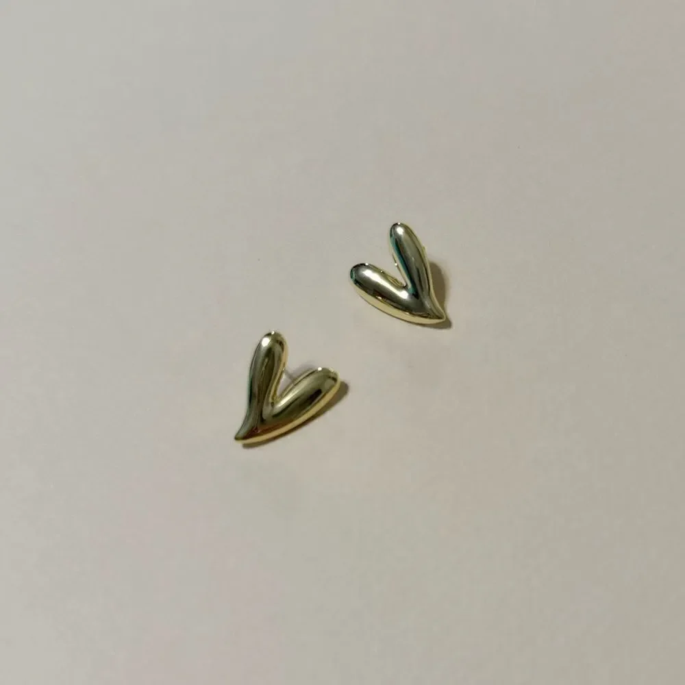 Good heart earrings N930